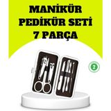 Marsilyan Paslanmaz Çelik Kişisel Bakım Seti – 7 Parça - Renkli - standart