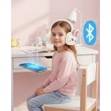 Marsilyan Peluş Tavşan Kulaklı Bluetooth Kulaklık Kablosuz Müzik ve Tf Kart Destekli - Çok Renkli