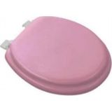 Marsilyan Pembe Yumuşak Klozet Kapak Büyük Puf 42X41 cm (K95) - Renkli