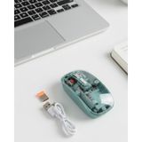 Marsilyan Pilli Kablosuz Mouse Bluetooth ve USB Uyumlu Sessiz Tıklama - 1