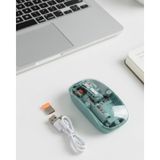 Marsilyan Pilli Kablosuz Mouse Bluetooth ve USB Uyumlu Sessiz Tıklama - MCT1046-8180 - Çok Renkli