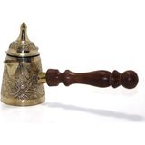 Marsilyan- Pirinç Cezve 4.75'' Inç Model 1 - Renkli - standart