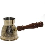 Marsilyan Pirinç Cezve 4'' Inç Model 5 - 1 lt - Renkli