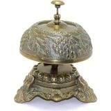 Marsilyan™- Pirinç Resepsiyon Zili SL1629 - Renkli - standart