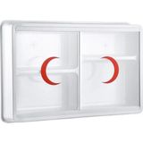 Marsilyan™- Plastik Ecza Dolabı 35X50X10CM BX40