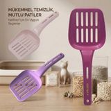 Marsilyan Plastik Kedi Kumu Küreği - Renkli - standart