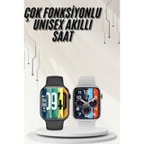 Marsilyan Plastik Kordonlu Kalp Atışı Uyku Takibi ve Çağrı Cevaplayabilen Akıllı Saat - 1 - Renkli