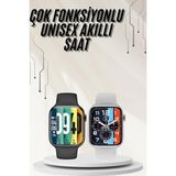 Marsilyan Plastik Kordonlu Kalp Atışı Uyku Takibi ve Çağrı Cevaplayabilen Akıllı Saat - Renkli - standart