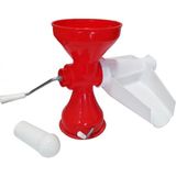 Marsilyan Plastik Süzgeçli - Hazneli Salça Makinesi Metal Kollu Ev Yapımı Firesiz Pratik Kullanım BRKT-312007 (4887) - Renkli