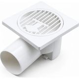 Marsilyan PLASTİK YER SÜZGEÇ - SİFON GİDER KAPAK YANDAN 10X10X50 (4887)