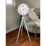 Marsilyan Platin Classic White Roma Tripod Ayaklı Saat - Renkli