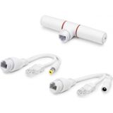 Marsilyan Poe Combiner Mux 2 In 1 RJ45 Veri + Güç Birleştirici Adaptör - Beyaz HDX5550 - Renkli - standart