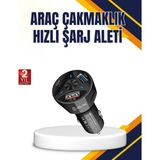 Marsilyan Polygold Quick Charger 55W Araç Şarj Cihazı Pd USB C Destekli - 1 - Renkli