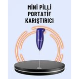 Marsilyan Portatif Kahve Köpürtücü – Latte Cappuccino Milkshake ve Puding Yapıcı - Renkli - standart