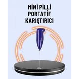 MARSİLYAN- Portatif Kahve Köpürtücü – Latte, Cappuccino, Milkshake ve Puding Yapıcı