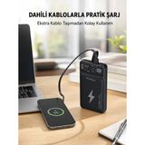 Marsilyan Powerbank 10000 Mah Dijital Göstergeli Taşınabilir Yeni Nesil - Renkli