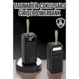 Marsilyan Powerbank 60.000 Mah 4 Portlu Uzun Şarj Süreli Dijital Göstergeli - Renkli - standart