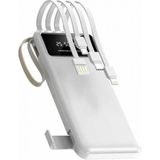 Marsilyan Powerbank Şarj Cihazı 4 Çıkışlı 20.000 Mah Powerbank Taşınabilir Çoklu Giriş - Çok Renkli
