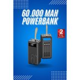 Marsilyan Powerbank Yüksek Kapasiteli 60.000 Mah Hızlı Şarj Şarj Özellikli Batarya - Renkli