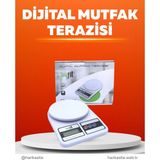 Marsilyan Pratik ve Şık Tasarımıyla Dijital Mutfak Tartısı - 01-Siyah