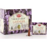 Marsilyan™- Precious Lavender Aromalı Konik Tütsü - Renkli - 1