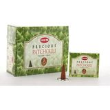 Marsilyan™- Precious Patchouli Aromalı Konik Tütsü - Renkli - 1