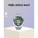 Marsilyan Premium Amoled Akıllı Saat Gps Harita Desteği Bluetooth Arama Sağlık Takipli - 01P-Pembe