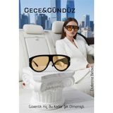 Marsilyan Premium Gece ve Gündüz Görüş Kadın Sürüş Gözlüğü - Anti-Refle Lüks Tasarım 722575 - Renkli - standart