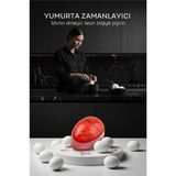 Marsilyan Premium Hassas Isı Sensörlü Yumurta Zamanlayıcı - Profesyonel Mutfak Tipi Mükemmel Pişirme Rehberi 717829 - Renkli