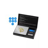 Marsilyan Professional Hassas Terazi 500 Gram Kapasiteli 0.1 Hassasiyetli Dijital Kapaklı Tartı (4887)