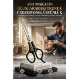Marsilyan Profesyonel Çelik Berber Kuaför Ara Makası | Berber Kuaför Saç Inceltme Makası 716939