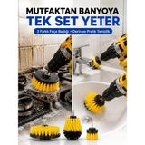 Marsilyan Profesyonel Matkap Ucu Temizlik Fırçası 3’lü Set - Renkli - standart