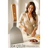 Marsilyan Profesyonel Mutfak Spatulası- Hamur Börek Et Spatulası Profesyonel Şef Kalitesi - Renkli