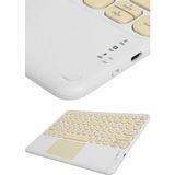 Marsilyan Profesyonel Wifi Q Klavye Bluetooth Klavye Touchpad 10.8 Inç - Renkli