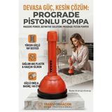 Marsilyan Prograde Pistonlu 14X Lavabo Gider Açıcı Pompa 716627 - Renkli