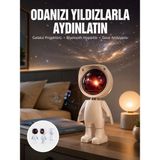 Marsilyan Projeksiyon Güneş Lambası Astronot Gün Batımı Projektör LED Işıklı Yeni Nesil - 1 - Çok Renkli