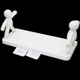 Marsilyan RAMBO MANKEN TUTACAKLI PLASTİK ETEJER YAPIŞKANLI BÜYÜK=13.5X33CM (K95) - Renkli - standart