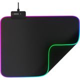 Marsilyan Rampage Mp-23 Blıtz M Rgb 252X328X3MM Rgb LED Gaming Mouse Pad (SIYAH)(1923) - Çok Renkli