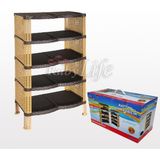Marsilyan Rattan Ayakkabılık ROYALEKS-KP177 - 001-Renkli