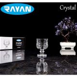 Marsilyan Rayan Crystal 6'lı Kahve Yanı Bardak - Renkli