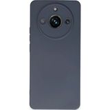 Marsilyan™- Realme 11 Pro Kılıf Nano Içi Kadife Silikon - Gri