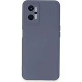 Marsilyan™- Realme 9i 4g Kılıf Nano Içi Kadife Silikon - Gri