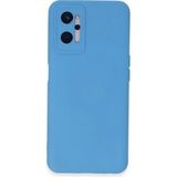 Marsilyan™- Realme 9i 4g Kılıf Nano Içi Kadife Silikon - Mavi
