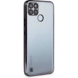 Marsilyan™- Realme C25Y Kılıf Razer Lensli Silikon - Siyah