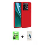 Marsilyan™- Redmi Note 13 Pro 5G Kılıf Kozmos Yansıma Özel Seri - Şeffaf Pasifik Cam Ekran Koruyucu + Raze Metal Kamera