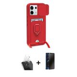 Marsilyan™- Redmi Note 13 Pro 5G Kılıf Vadi Form Prime - Siyah 3D Antistatik Hayalet Cam Ekran Koruyucu + Kamera Lens Ko