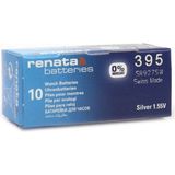 Marsilyan™- Renata 395 SR927SW 1.55V Alkalin Saat Pili 10 Adet - Renkli - standart
