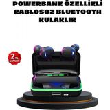 Marsilyan Rgb Bluetooth Kulaklık Düşük Gecikmeli Kablosuz 5.1 - Çok Renkli