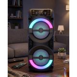 Marsilyan Rgb Işıklı Taşınabilir Bluetooth Hoparlör Güçlü Stereo Ses - 1