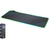 Marsilyan Rgb Mouse Pad 300 x 800 mm Mavi Petek ZR1001 - Renkli
